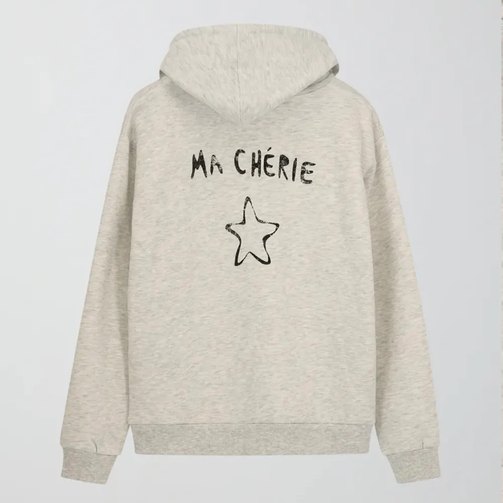Säljer denna gråa Ma Cherie hoodien från Gina tricot💕. Hoodies.