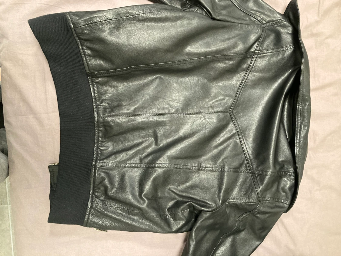 Rock and blue skinn jacka - 90