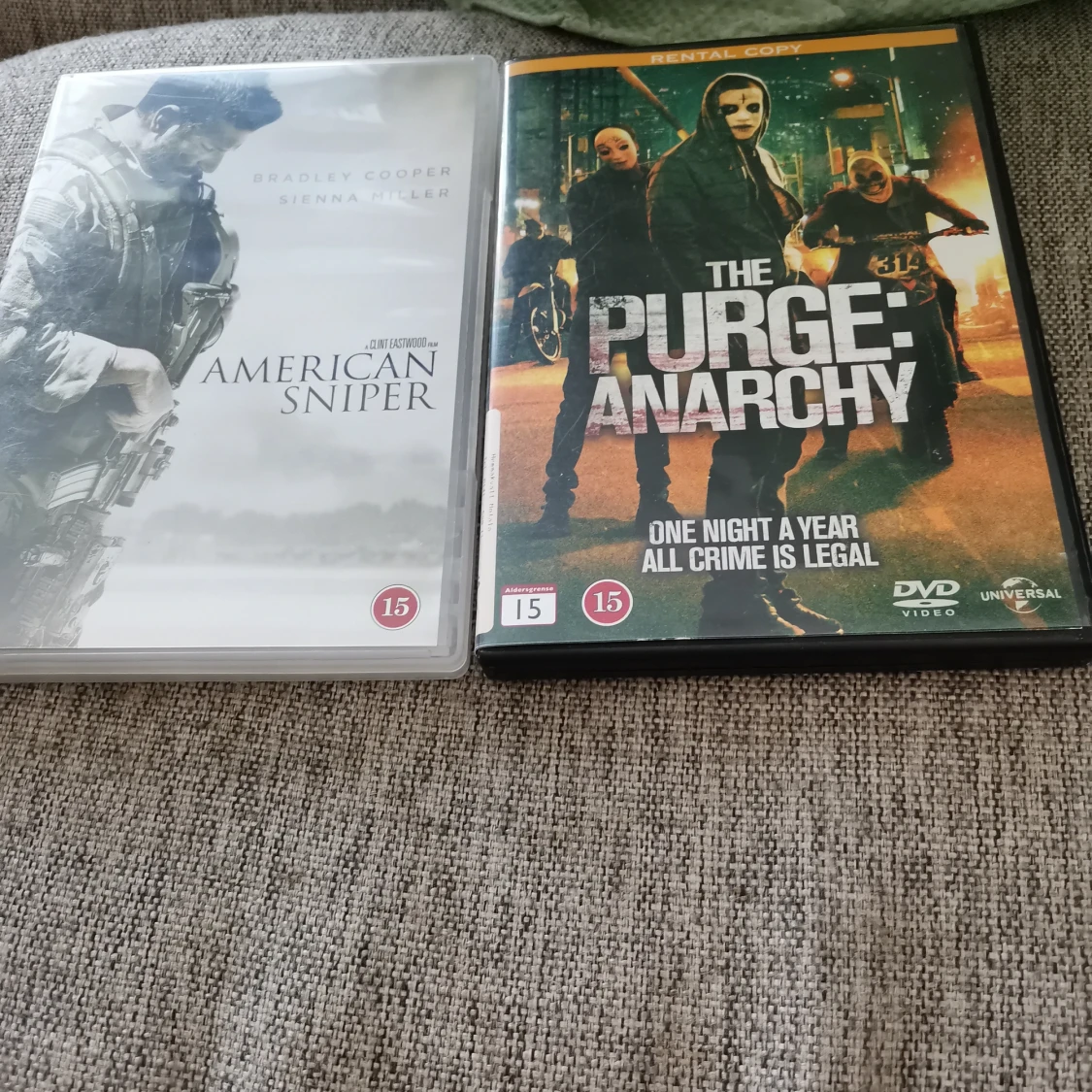 2 st dvd filmer 20 kr st