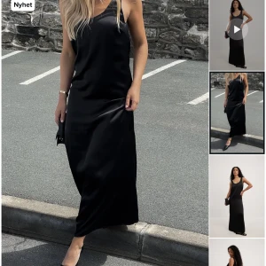 !SÖKER! Denna underbara raka maxiklänningen i satin - Söker denna underbara klänning från Moa Mattssons senaste kollektion på Nakd. Den är tyvärr slut på hemsidan. Söker storlekarna 32 eller 34