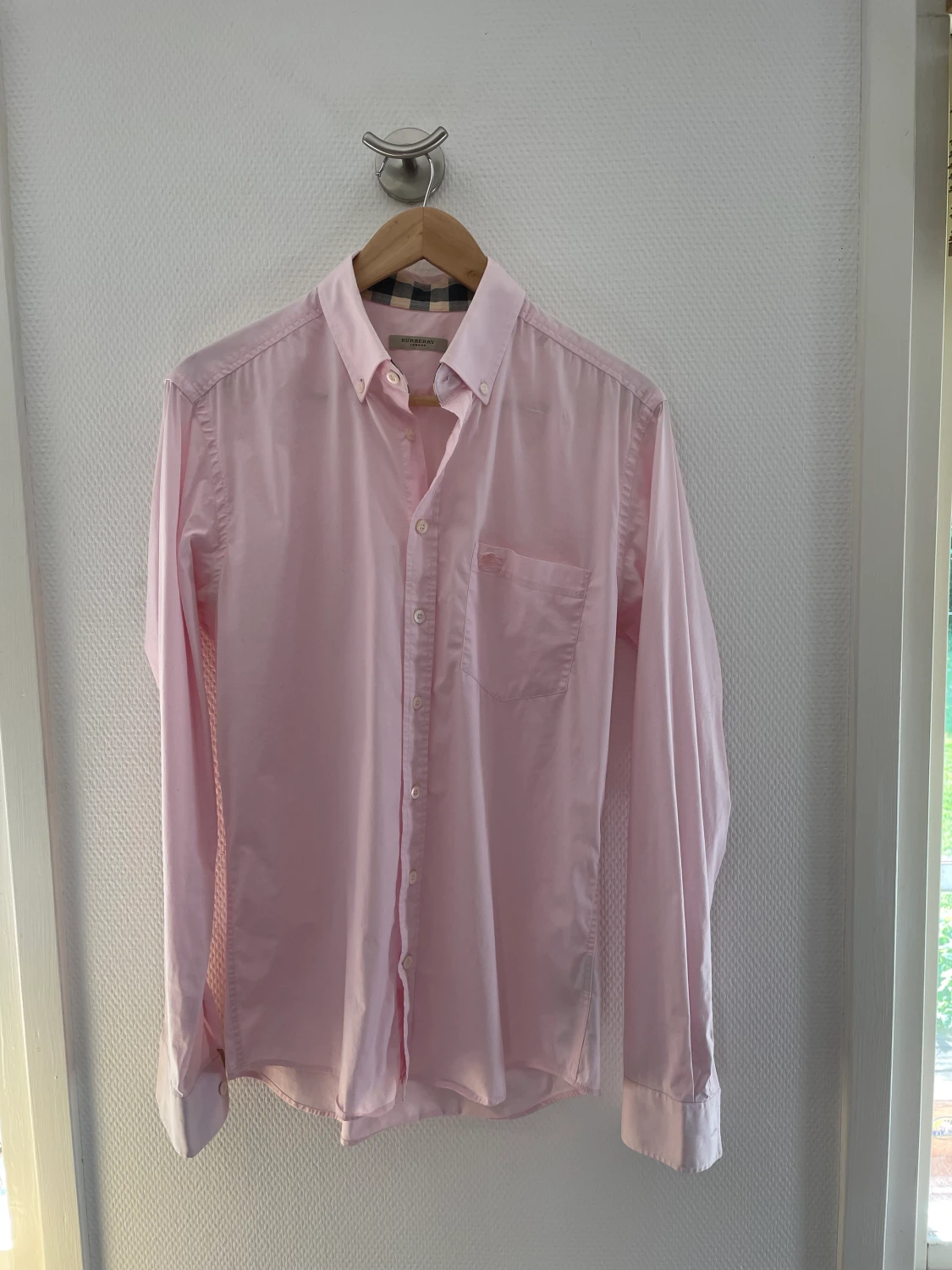 Rosa Burberry Skjorta - 90