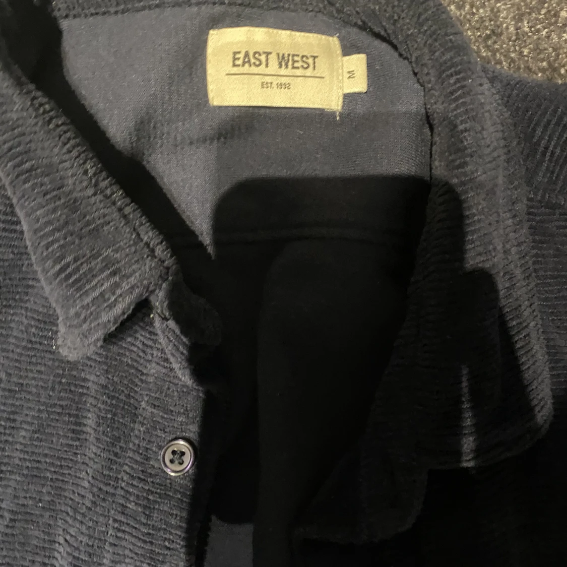 Frottéskjorta räfflad - 91