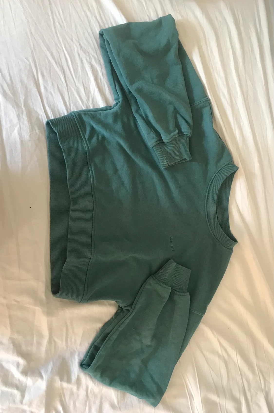 Grön tjocktröja - 90