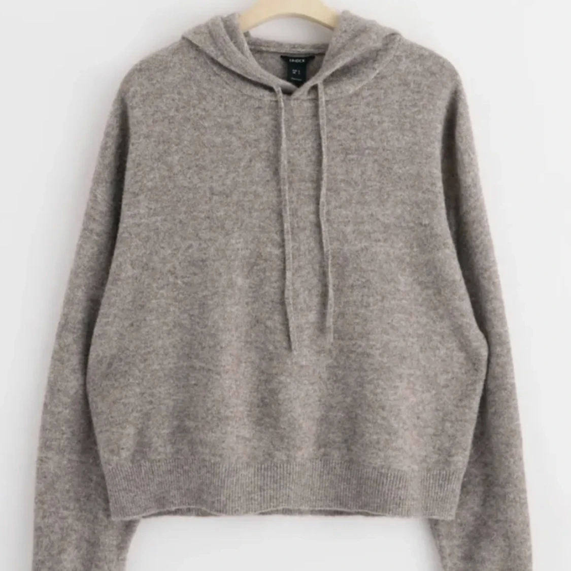 Stickad hoddie  - 90