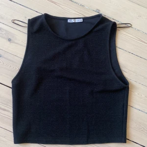 Linne svart medium - Superfint kort linne från Zara svart