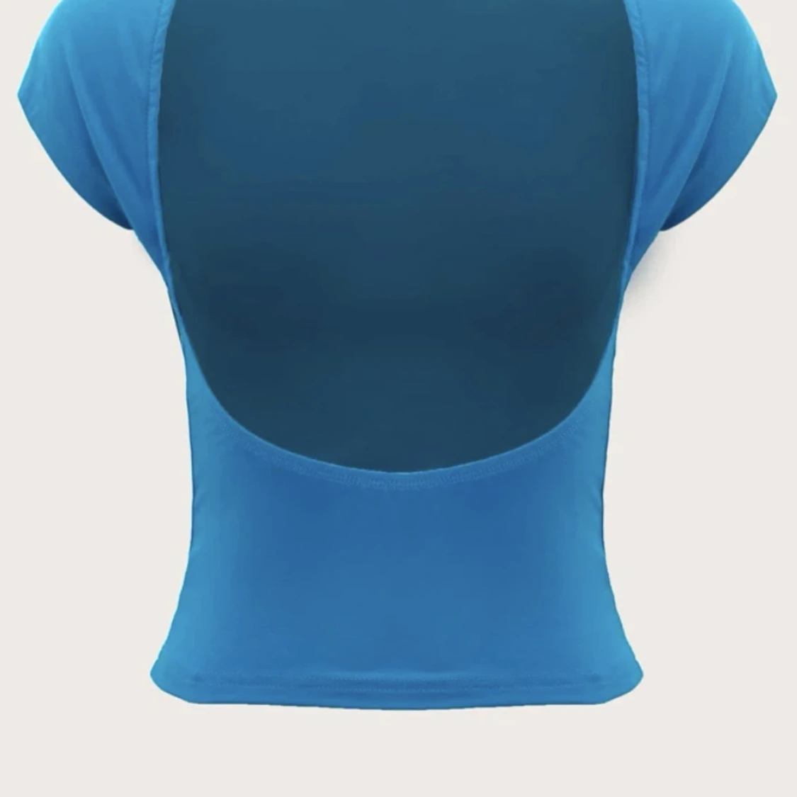 Tröja med öppen rygg