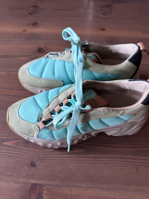 Acne sofiane sneakers - Acne Sofiane Sneakers. Mintgröna med beige inslag. I fint skick! I stl 40 men passar båda herr och dam.