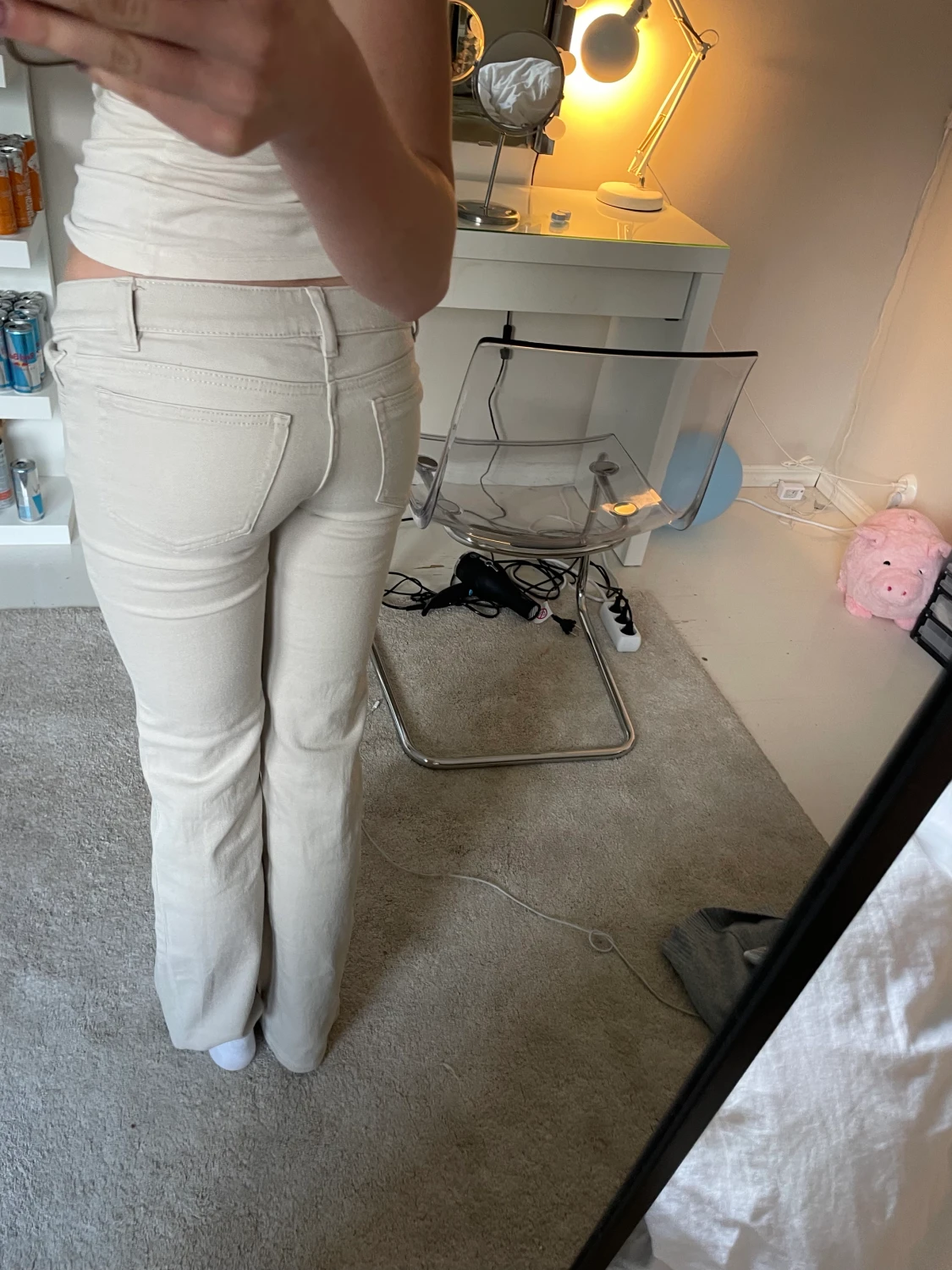 Lågmidjade jeans - 90