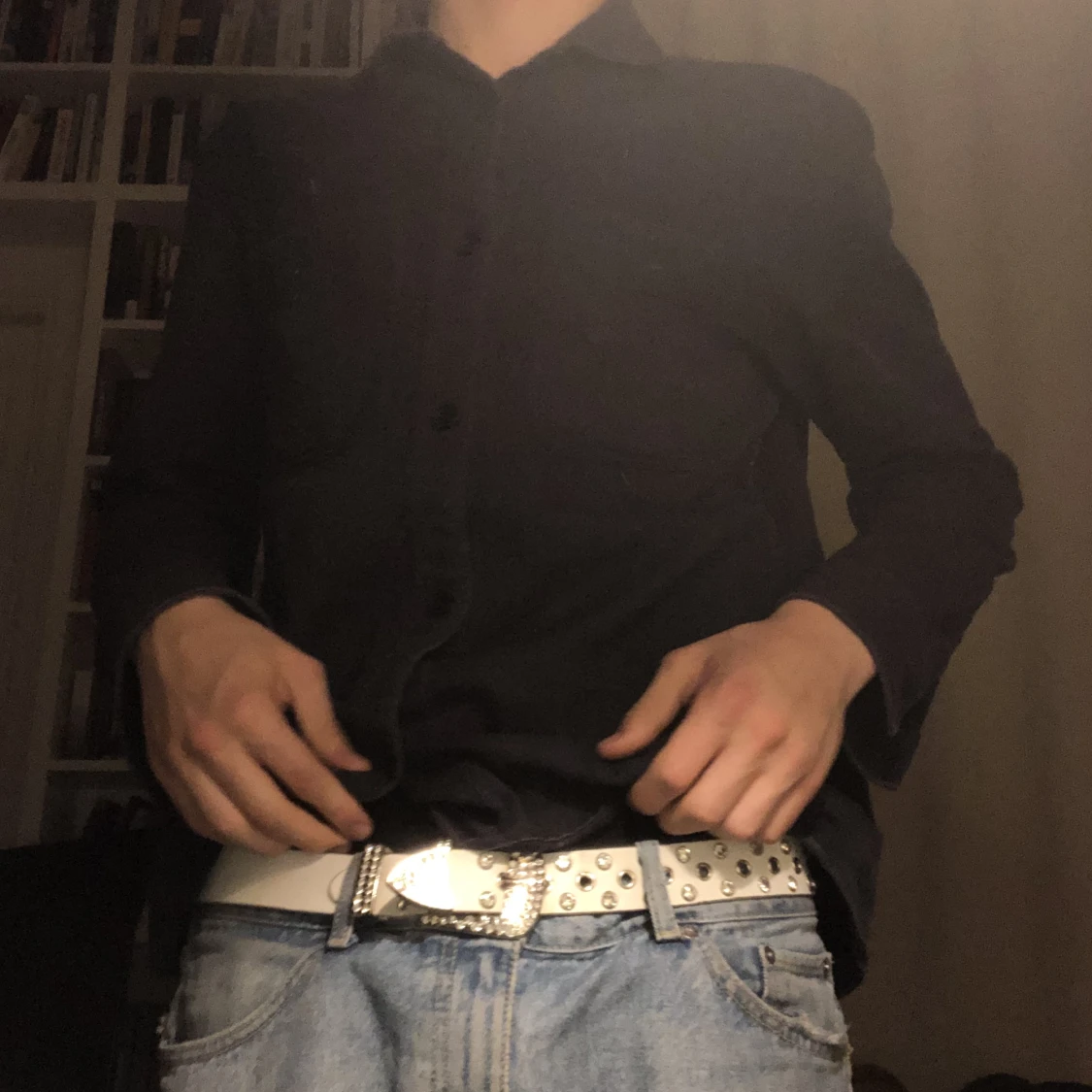 Rhinestone Bälte - 90