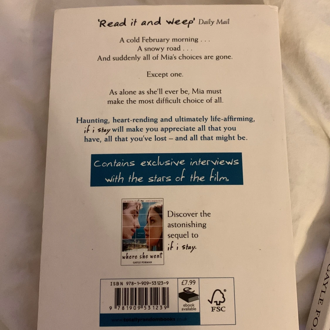 Bokserie: if i stay - 90