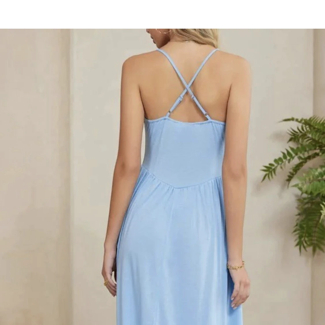 Ny Klänning med reglerbara axelband, XL - 90