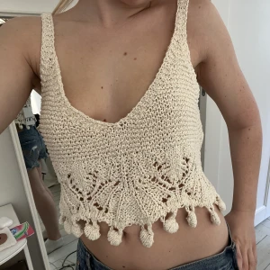 Zaratopp - Virkad slutsåld NY Zaratopp perfekt till sommar 💖 storlek M men passar snyggt på S