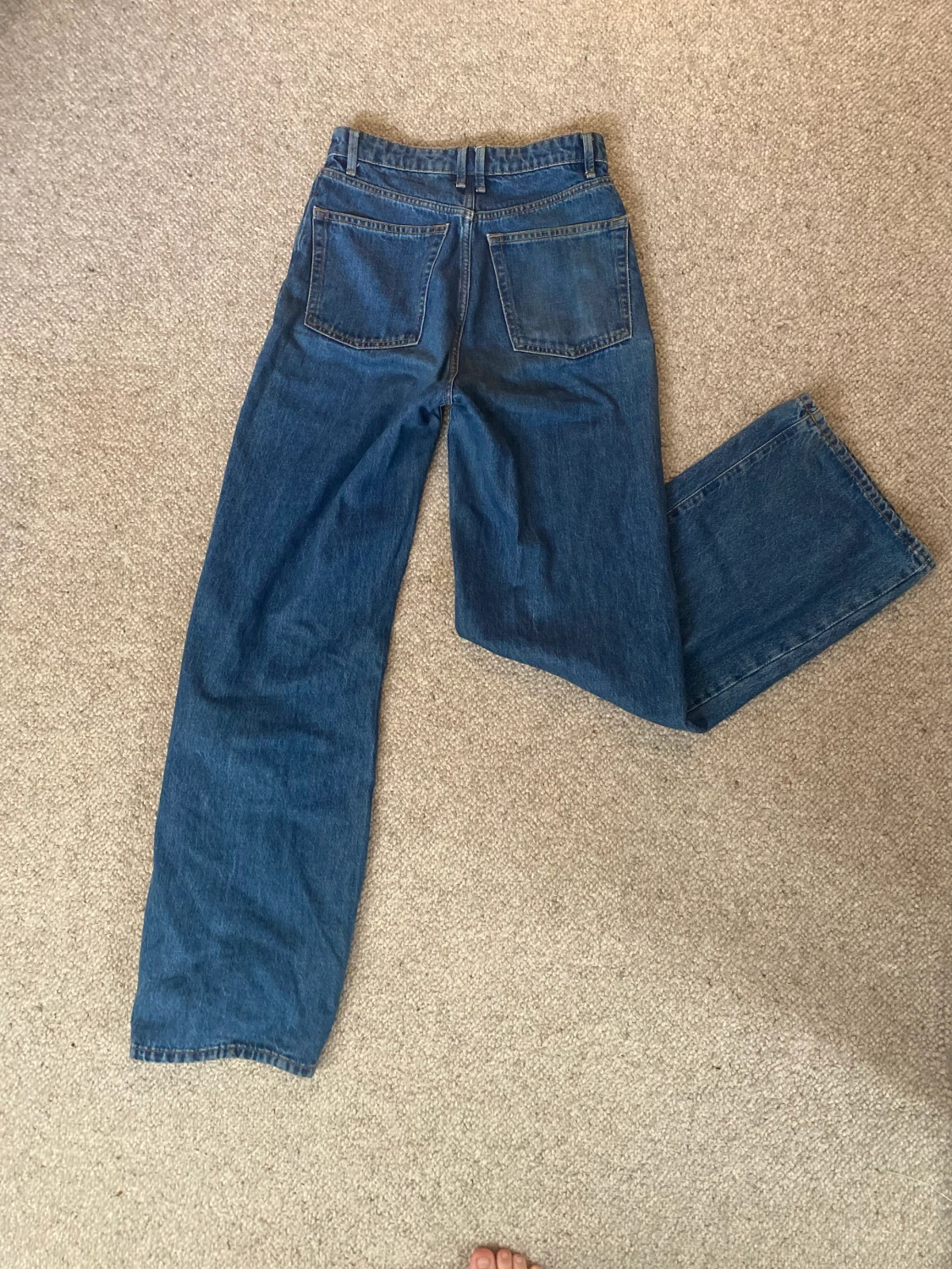 Mörkblå jeans - 90