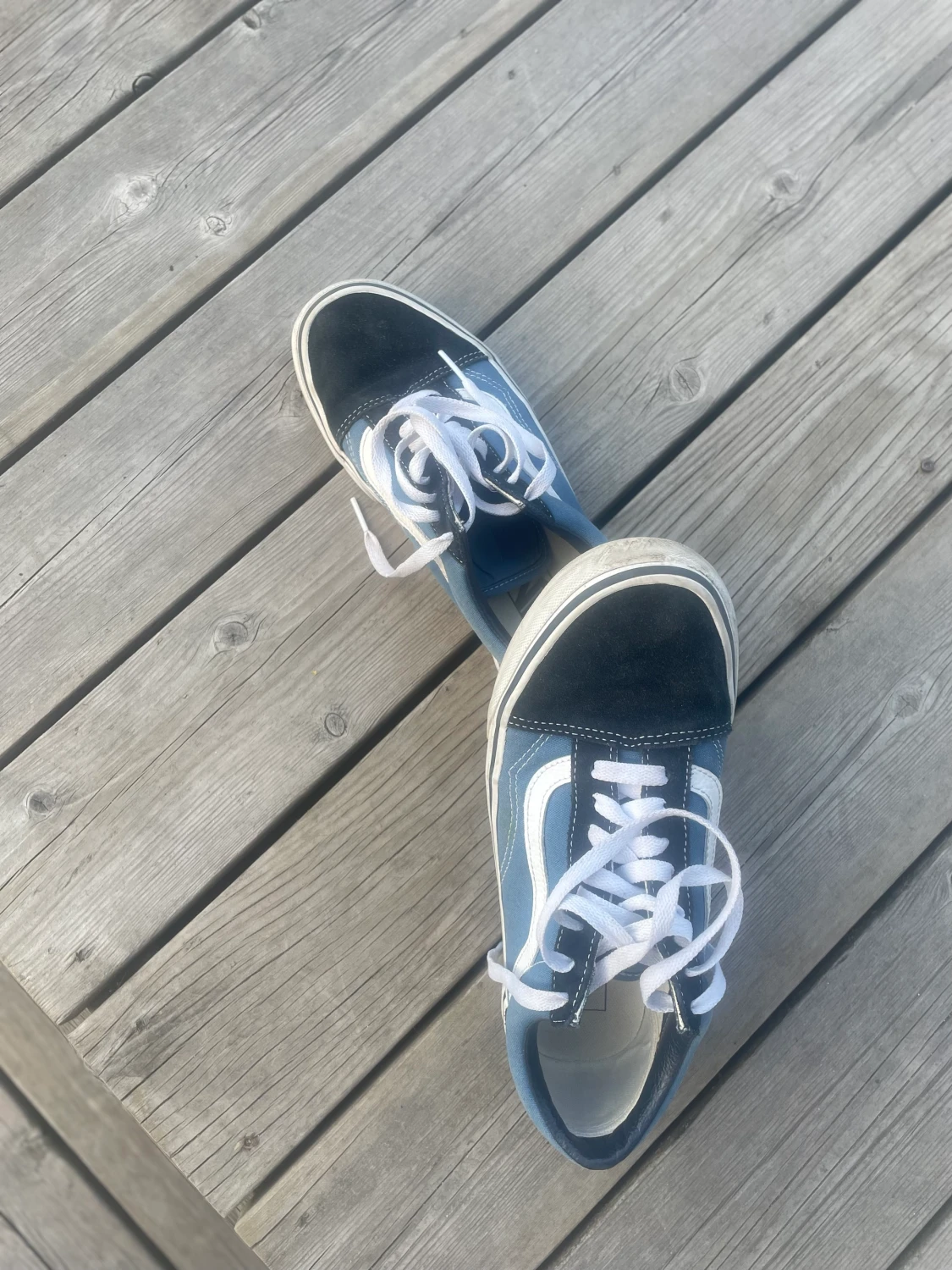 Vans skor, blå o svart - 90