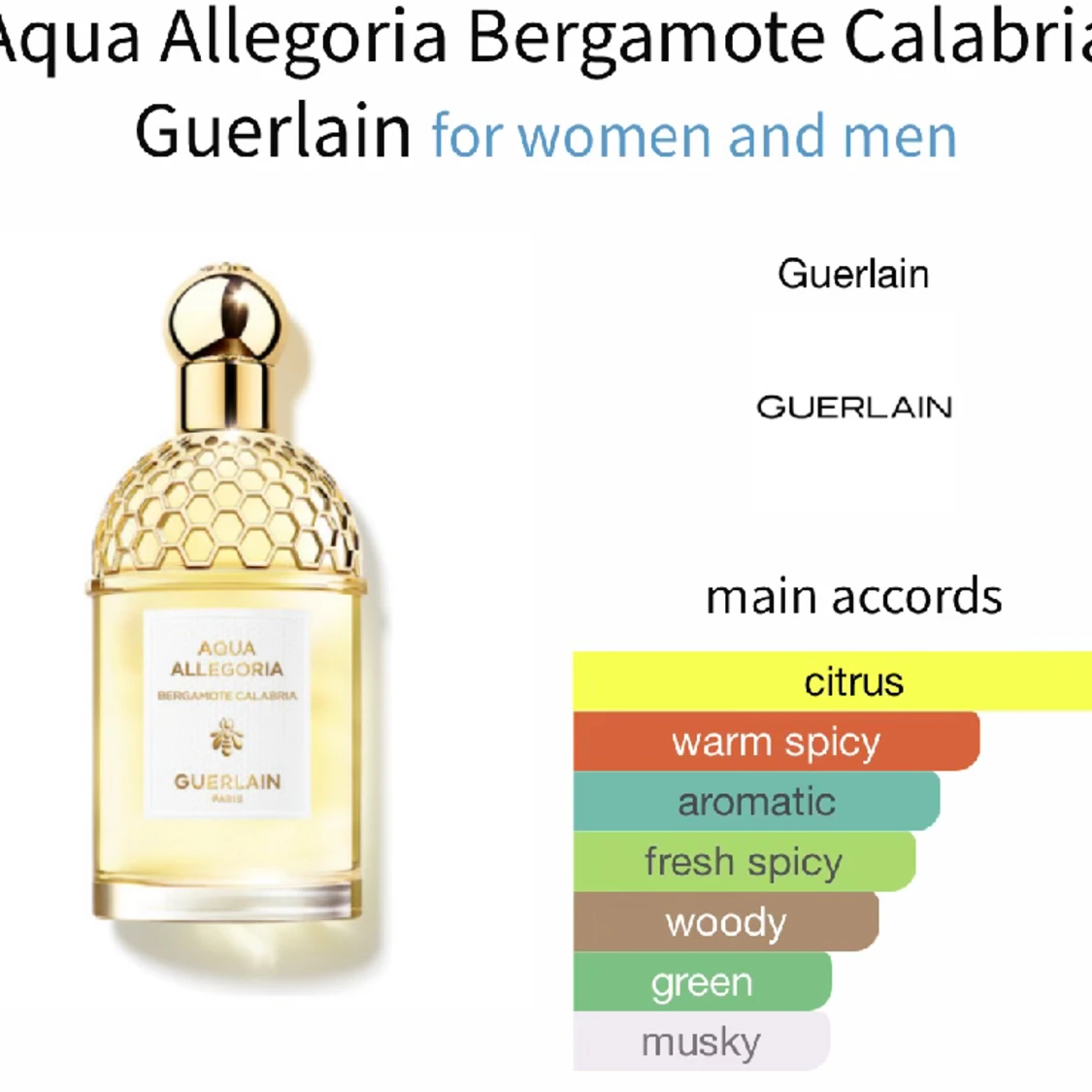 Guerlain aqua allegoria bergamotte calabria  - 91