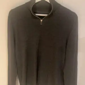 En grå half zip tröja från Jack and Jones som är jätte skön och riktig snygg! 
