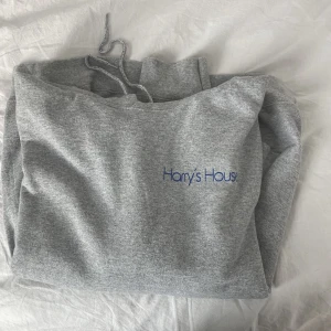 Harry Styles hoodie - En grå Harry styles hoddie i storlek M, säljer då den är för liten och har beställt en större. 