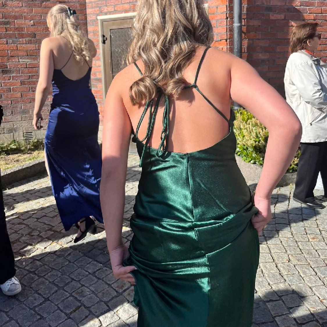 Grön balklänning - 90