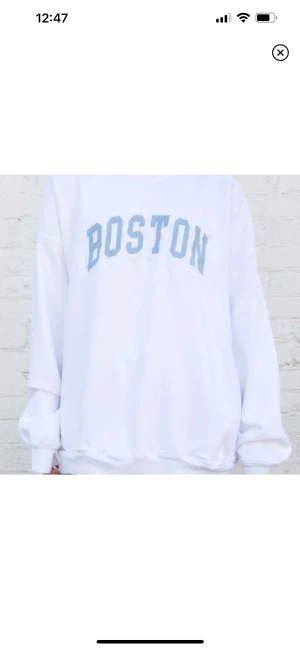 BRANDY MELVILLE SWEATSHIRT I NYSKICK - Supersnygg sweatshirt från Brandy Melville, nyskick. Knappt använd. Storleken är oversized och passar allt från xs-xl 🫶🏼 