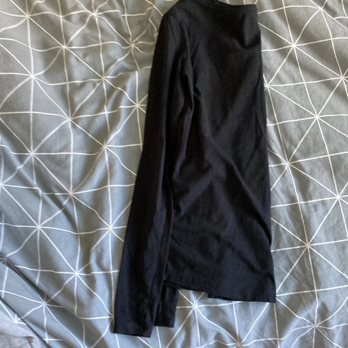 Svart långärmad tröja - 90