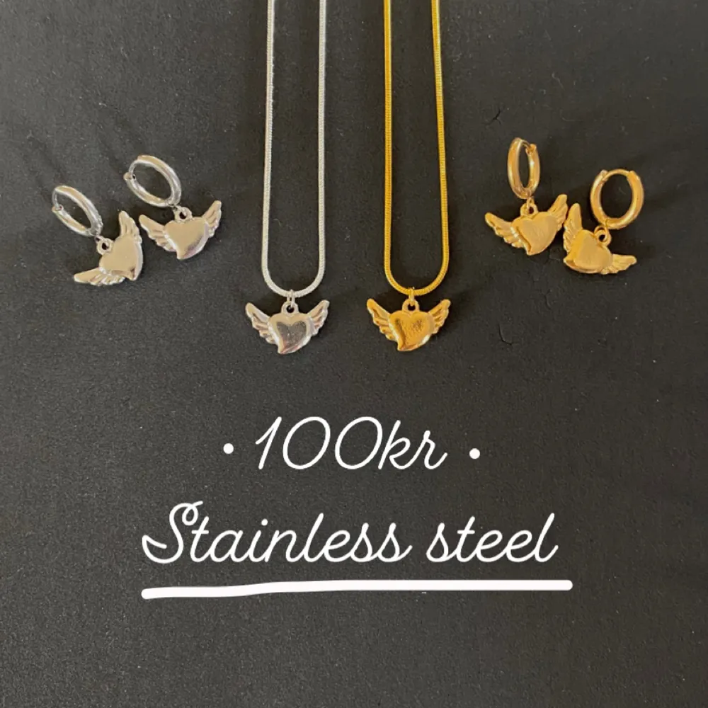Ett par örhängen för 100kr eller ett halsband ❤️ frakt kostar 15kr. Accessoarer.