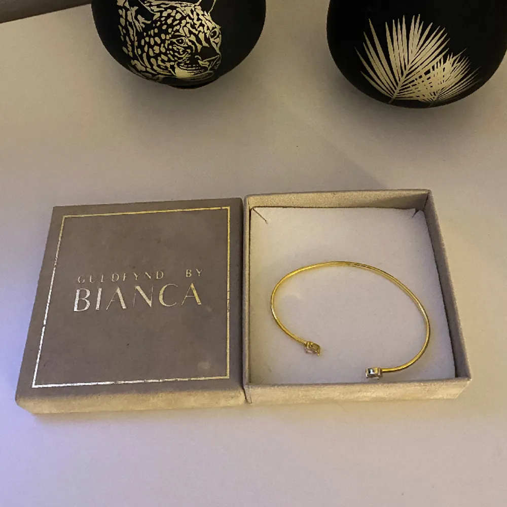 Säljer detta jättefina armbandet från biancas kollektion som inte längre går att få tag på. De är i bra skick, Äkta silver. Boxen ingår🤍. Accessoarer.
