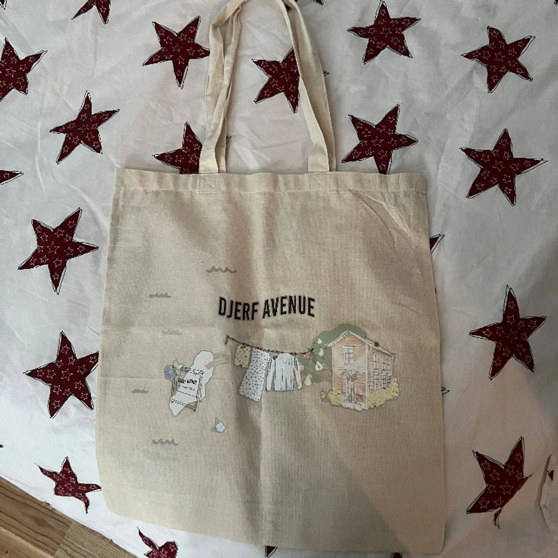 Två st tote bags Djerf Avenue