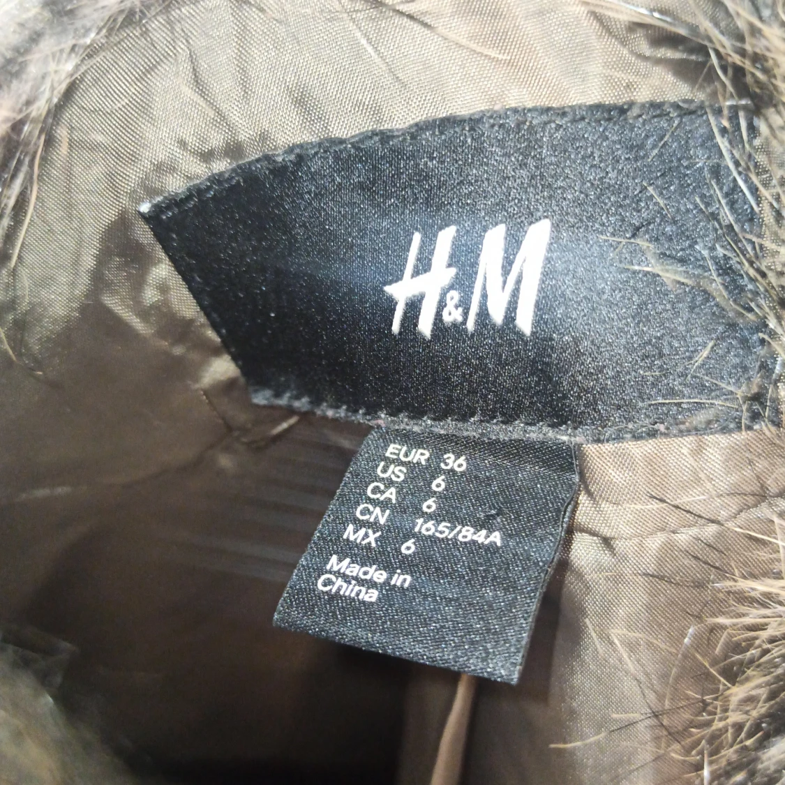 Pälsjacka från HM - 91