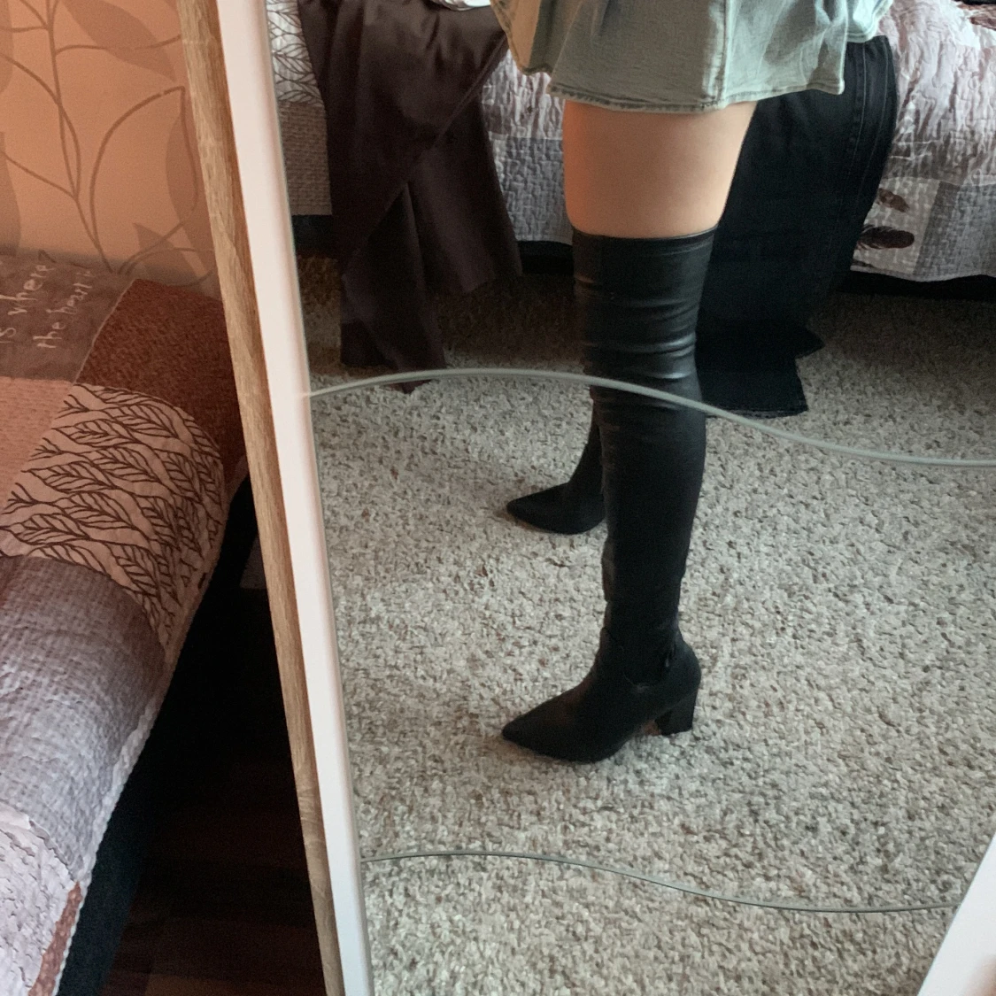 Thigh high boots - 1
