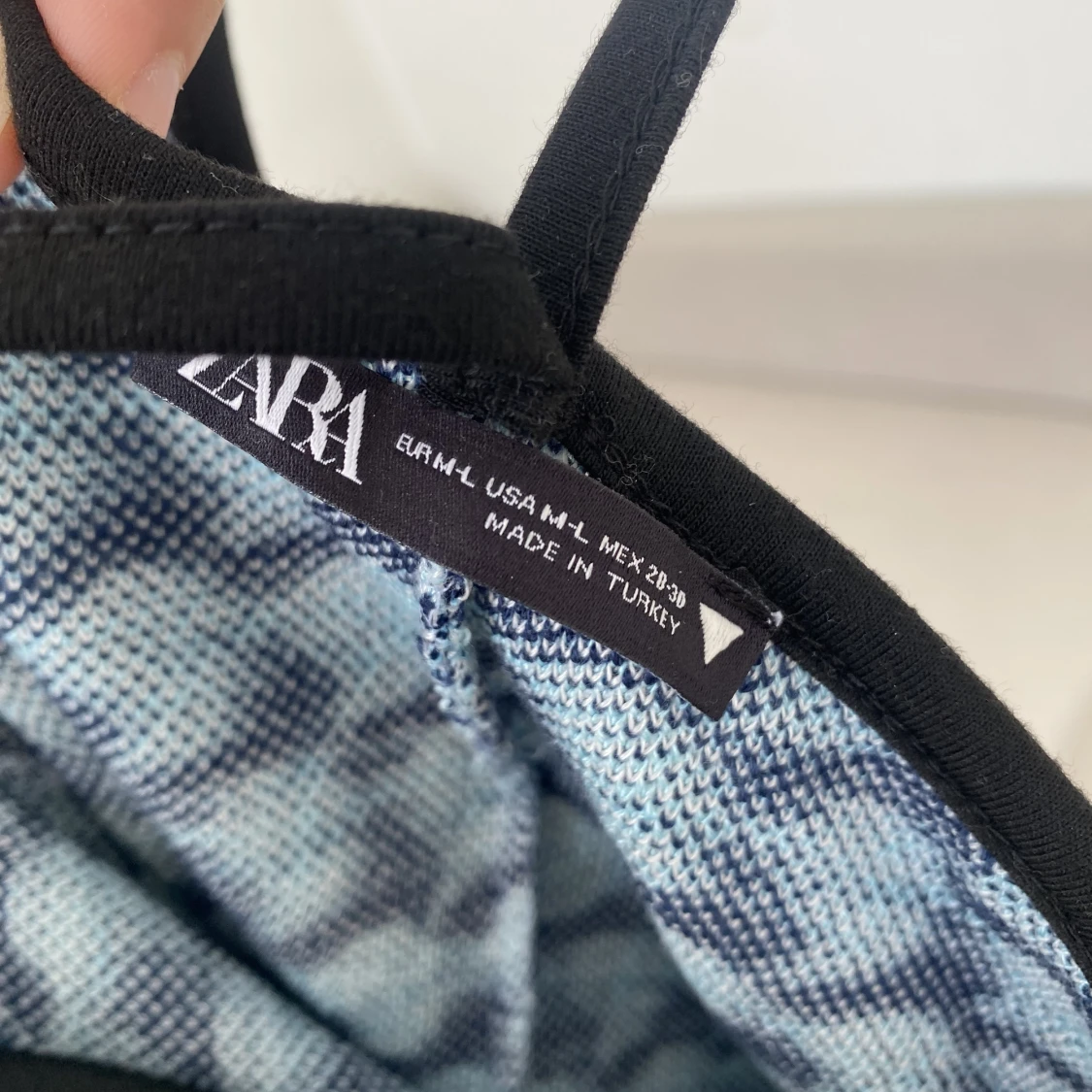 Stickad jaccuard klänning - 91