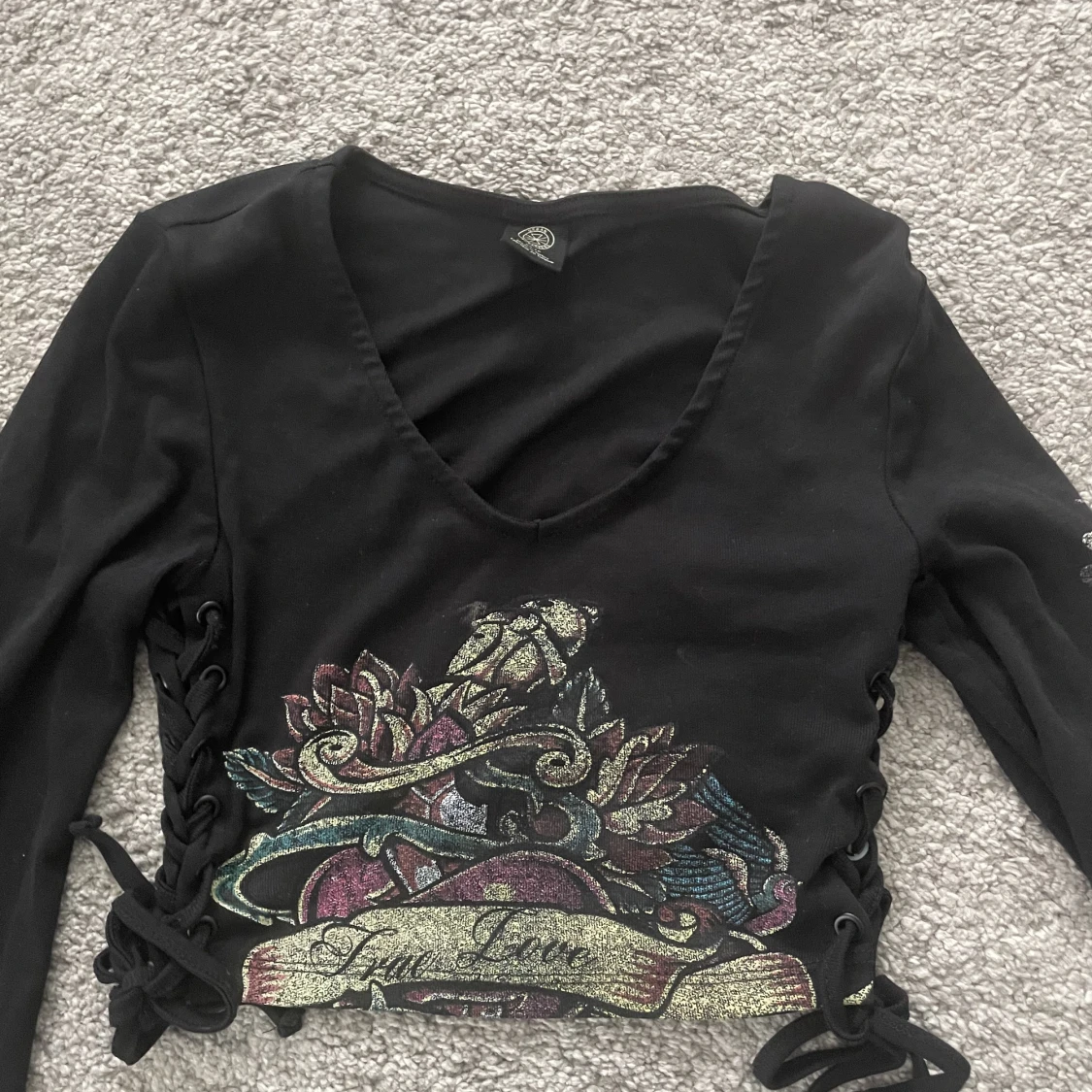 Ed hardy x urban outfitters lång armad tröja - 91