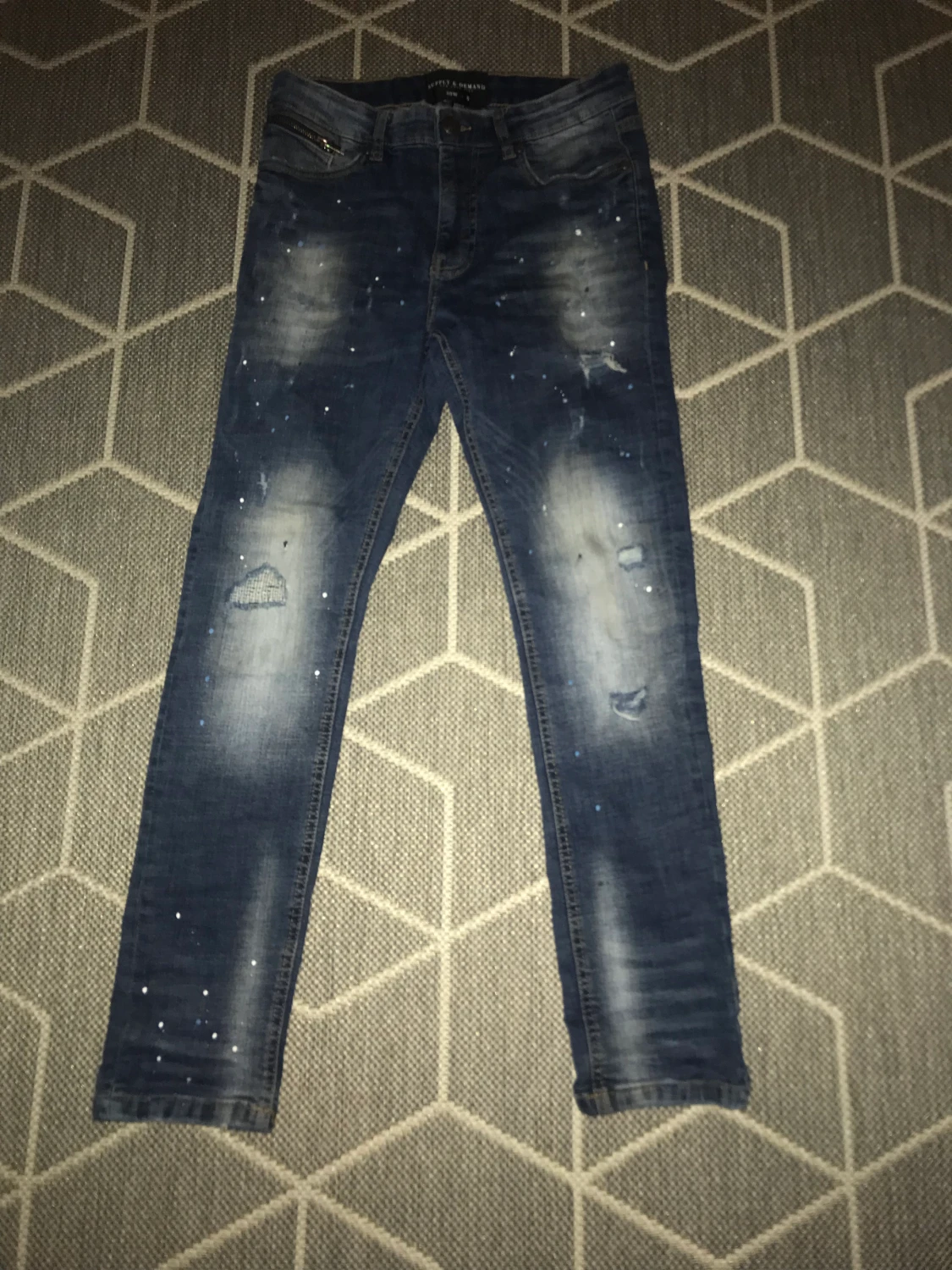 Blå jeans 