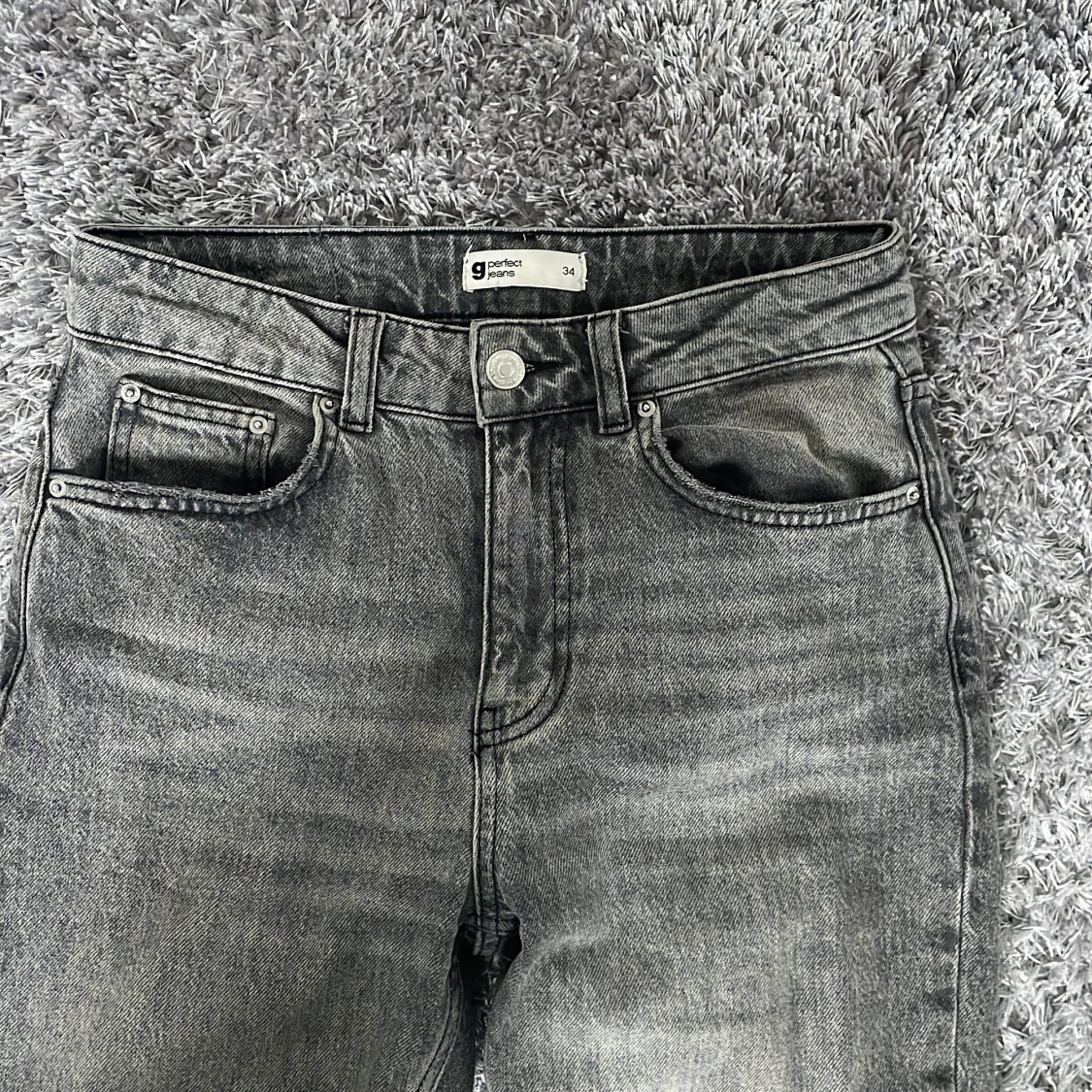 Bootcutjeans midwaist - 90