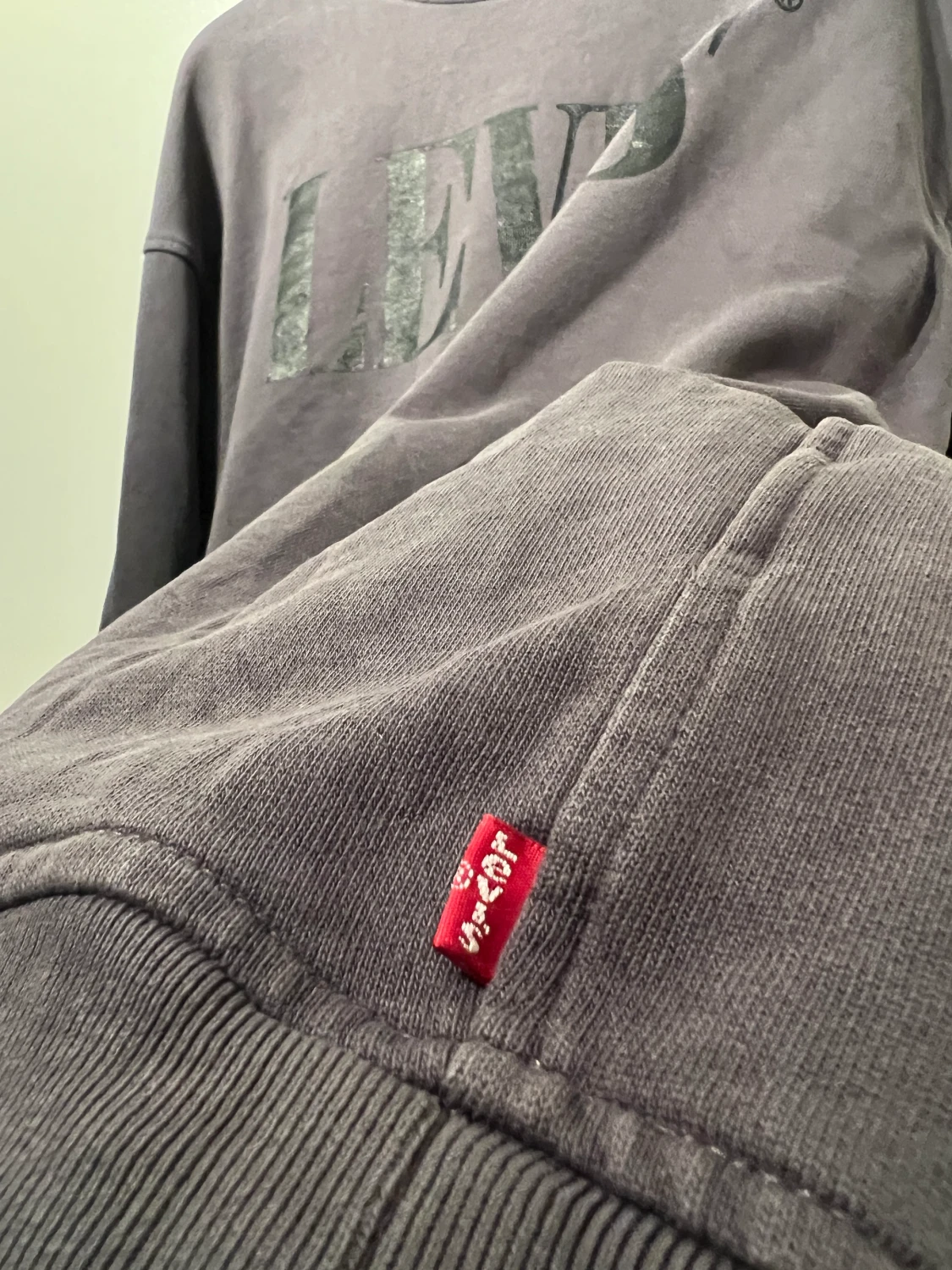 Mörkgrå Levi’s Sweatshirt - 90
