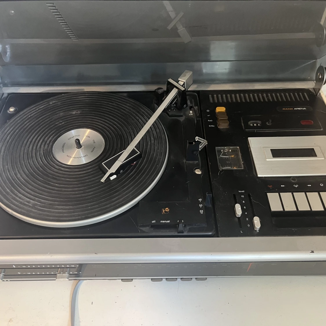 Vintage vinylspelare
