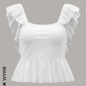 Topp - En jätte fin topp från shein som tyvärr är för liten för mig, helt ny inte använd 