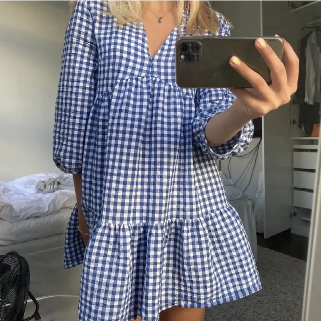 Blå klänning Zara - 91