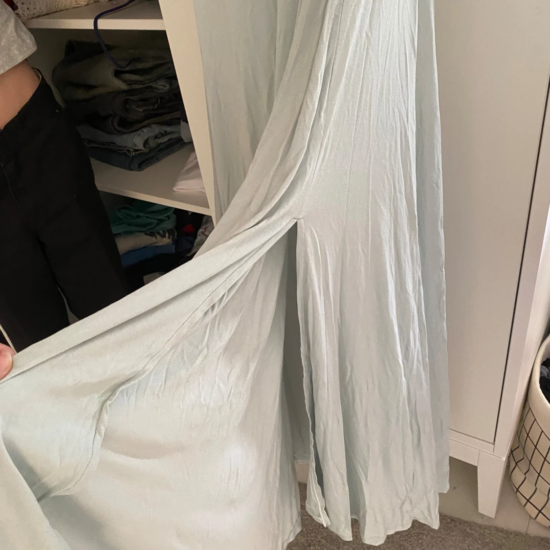 Ljusgrön långklänning från Halara - 90