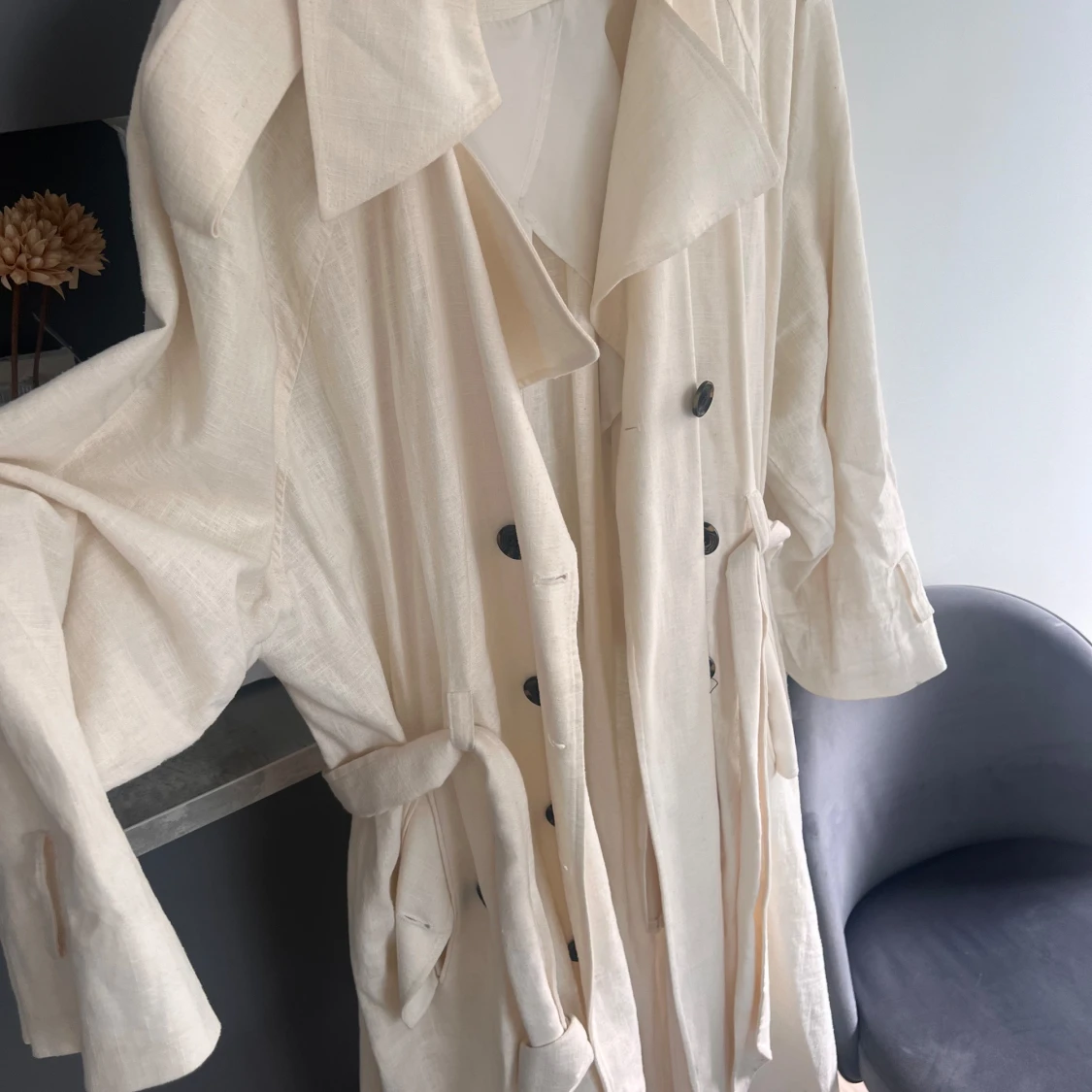 Linne trenchcoat 