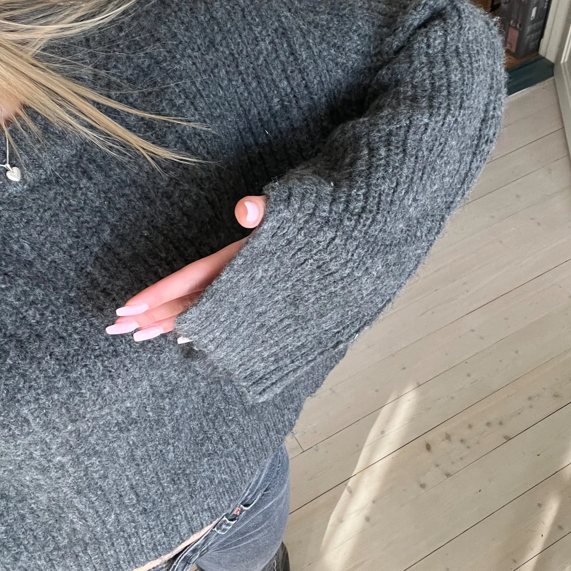 Stickad tröja  - 91