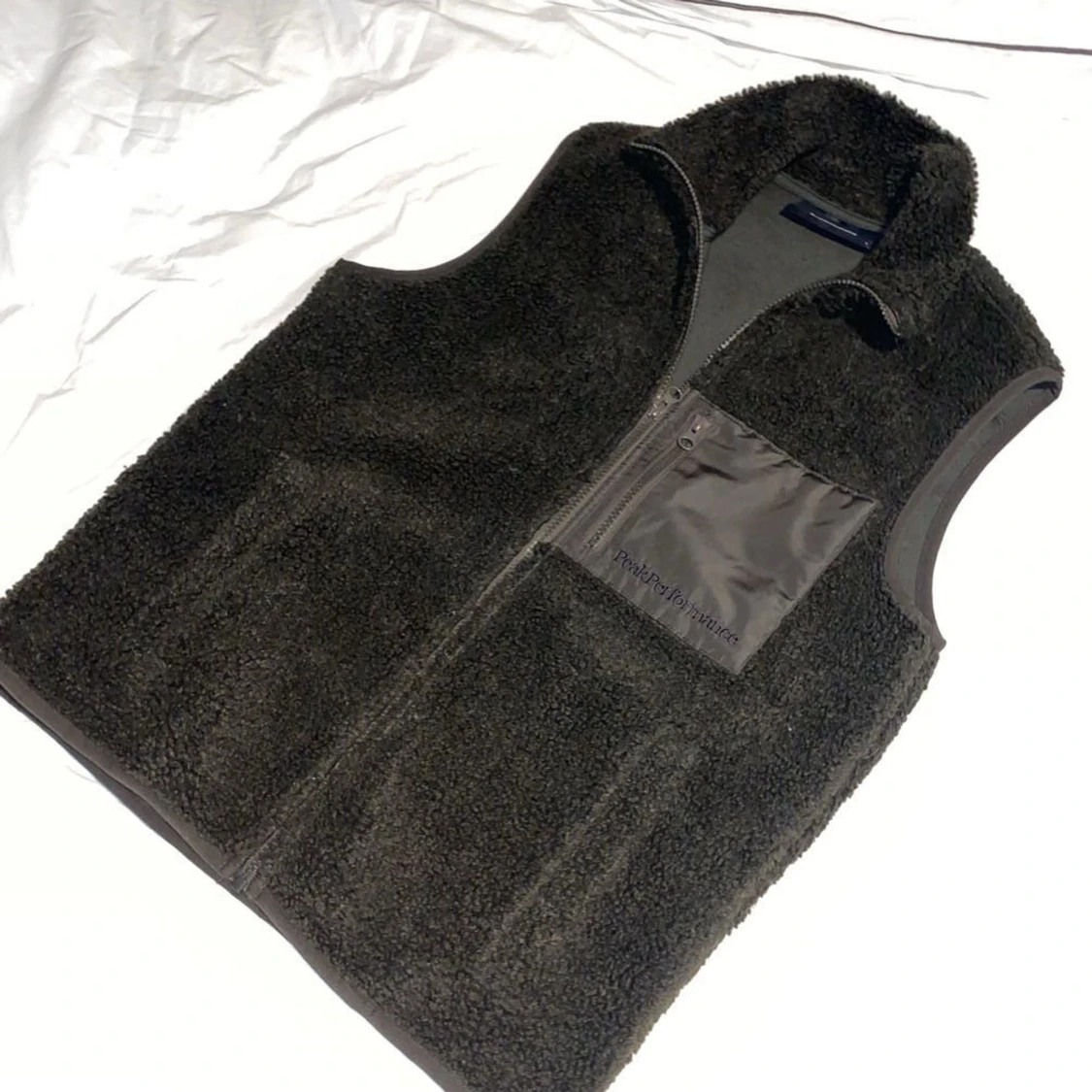 Peak fleece väst - 90