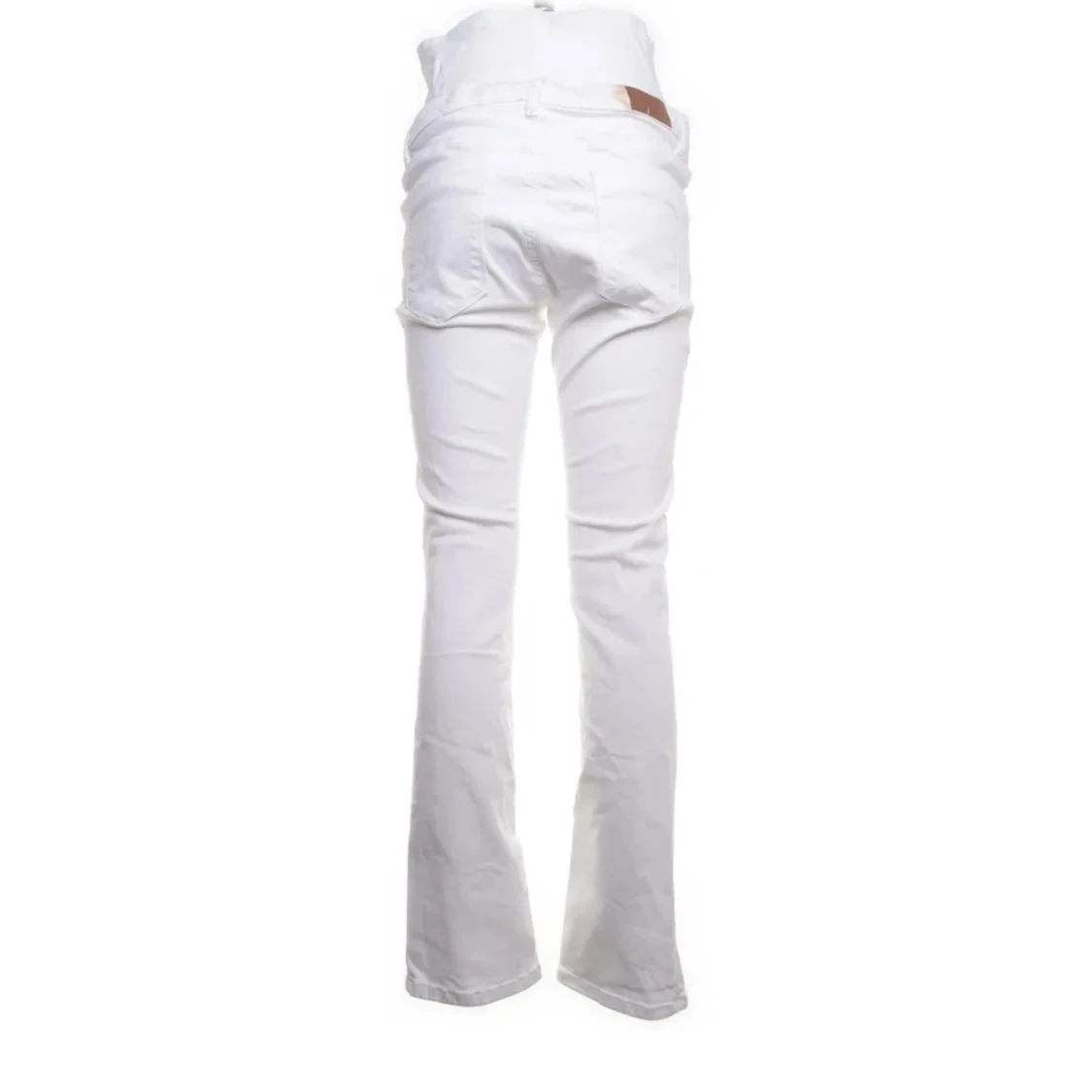 Vita byxor med bootcut - 1