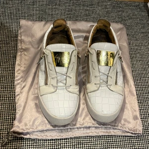 Giuseppe Zanotti skor - Säljer dessa snygga Giuseppe Zanotti skorna, det är storlek 43 men passar även 42 , dustbag följs med vid köp, fint skick 8/10 Nypris 6000kr mitt pris 999 kr