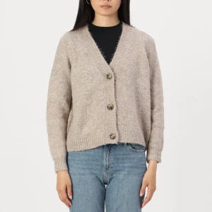 Beige kofta från ONLY - Mysig beige kofta från ONLY med stora knappar framtill. Perfekt för kyliga dagar med sin stickade design och långa ärmar. Enkel att matcha med olika outfits. Använd endast 2 gånger❤️