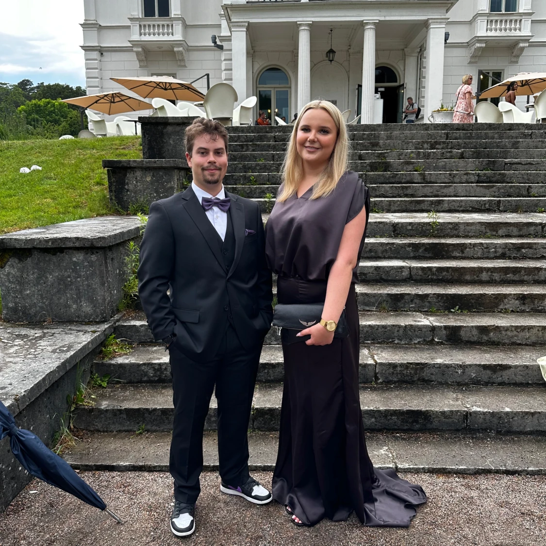 Satin balklänning sydd av Madebyheed - 91