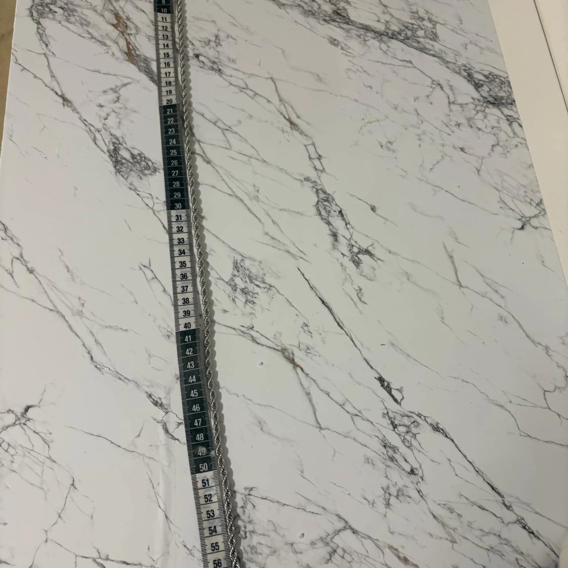 Silverfärgat halsband - 93