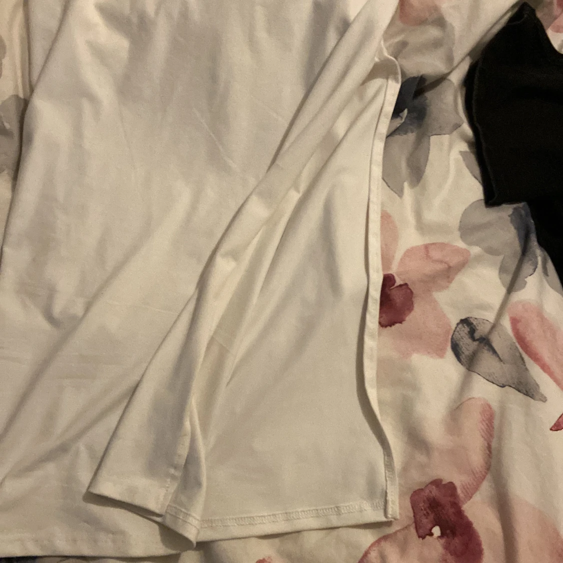 Vit axelbandslös klänning från Shein - 91