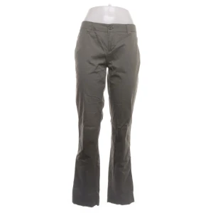 khaki färgade byxor - lowwaist