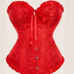 Röd korsett❤️ - Intressekoll på min korsett! Endast använd en gång. Kom med pris förslag!(Har klippt av snöret då det såg bäst ut)❤️