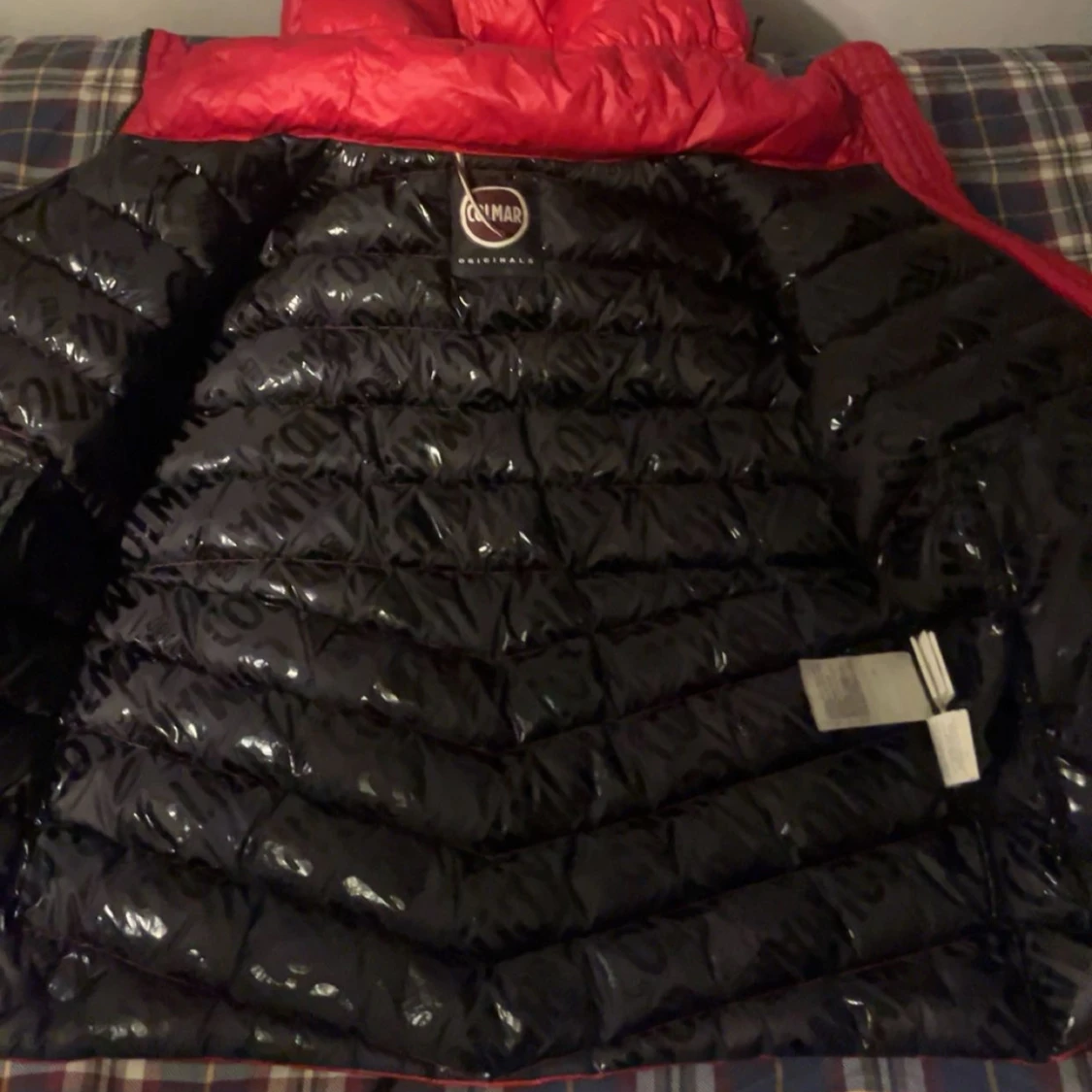 Röd dunjacka Colmar  - 2